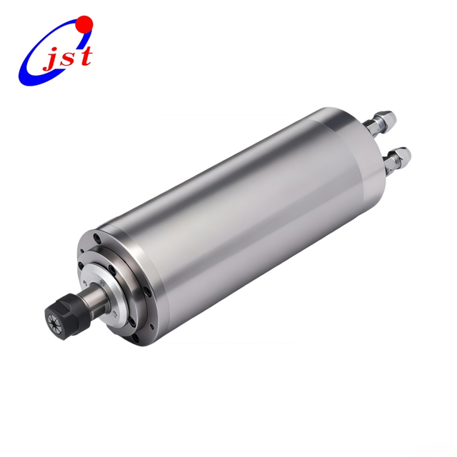 Motore mandrino MTC rotondo raffreddato ad acqua da 1,5 kW con pinza ER11 da 80 mm 4 cuscinetti