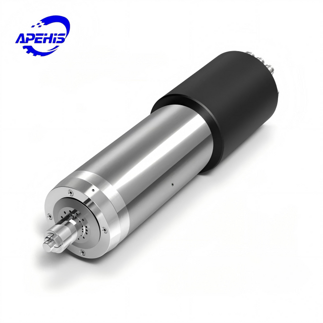 Motore mandrino ATC raffreddato ad acqua da 3,7 kW, 40.000 giri/min, cambio utensile pneumatico, codolo cilindrico