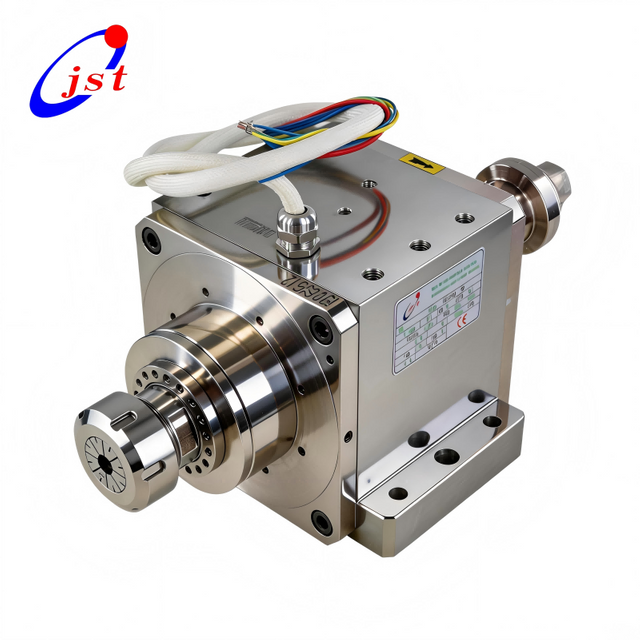 7.5kW 공냉식 멀티헤드 CNC 스핀들 모터 JGQ82-18Z/7.5S/B(ER40 + ER20-Φ30 클램프, 18000RPM)